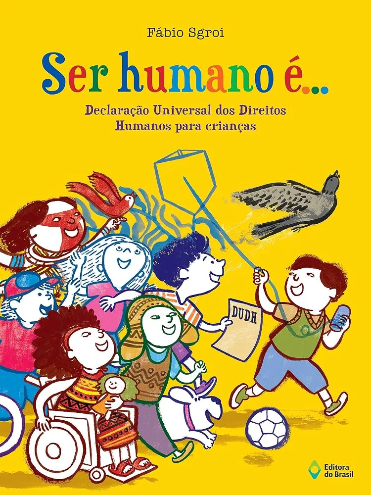Capa do livro Ser humano é…