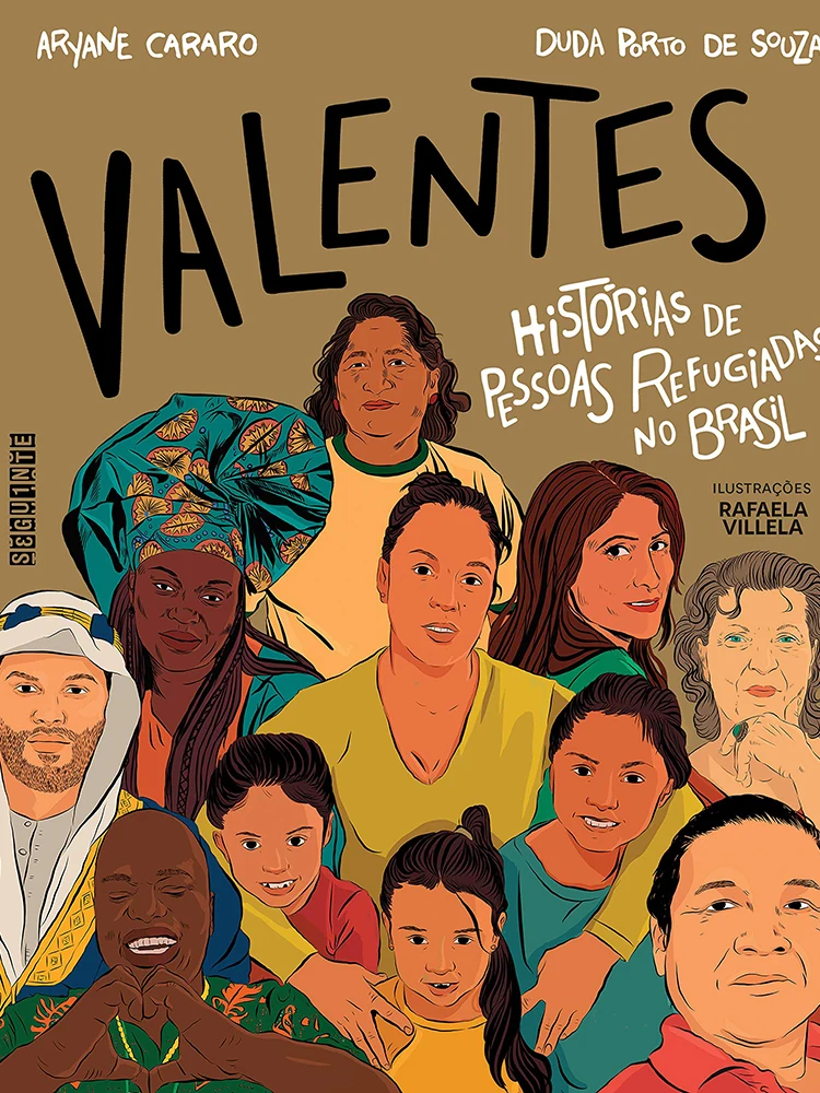 Capa do livro Valentes